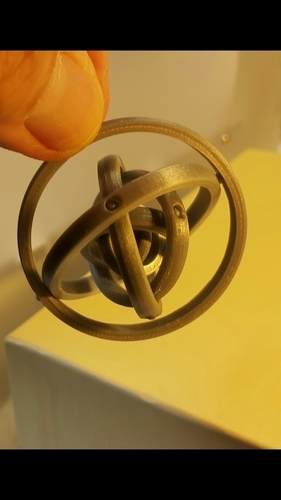 Gyroscope x7 3D Print 107425