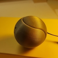 Balle de tennis en porte clefs - Thumbnail 3