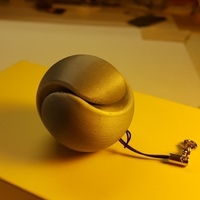Balle de tennis en porte clefs - Thumbnail 5