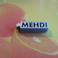 Porte clefs prénom MEHDI - Thumbnail 1