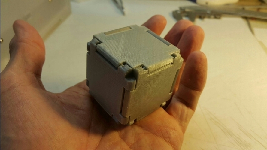 boite à monter - box manufacture 3D Print 107440