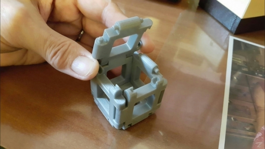 Cube à monter - cube making - puzzle 3D Print 107464