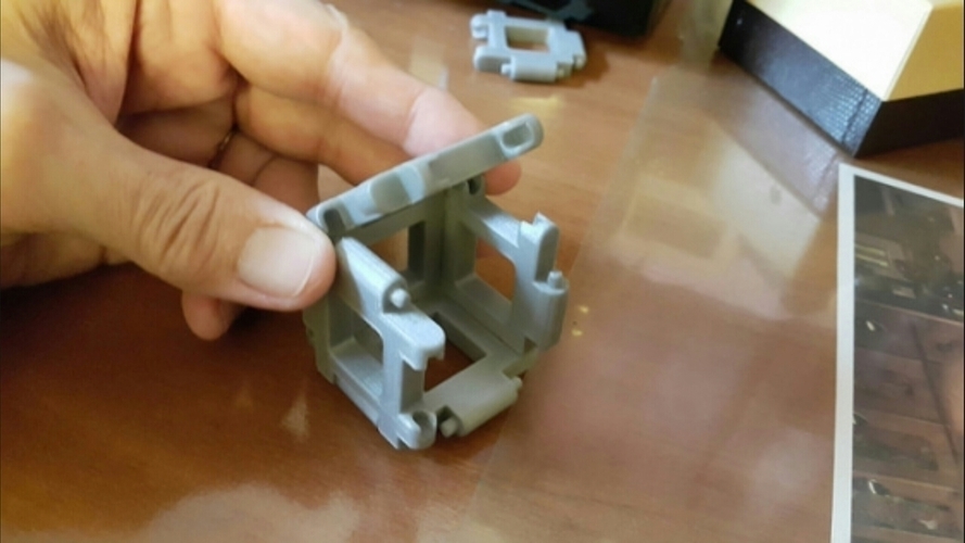 Cube à monter - cube making - puzzle 3D Print 107469