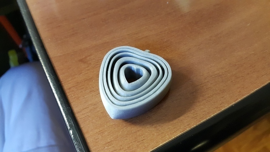 Coeurs tournants liés - turning hearts 3D Print 107476