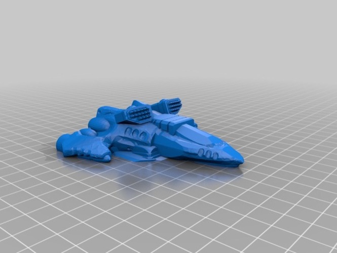 Wayfarer Tactics Dominion Striker Gunship 3D Print 1075