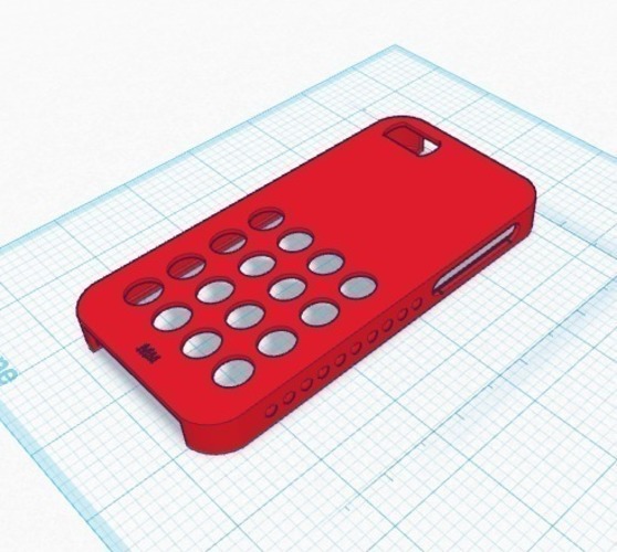 iPhone 5s case with grip 3D Print 107607