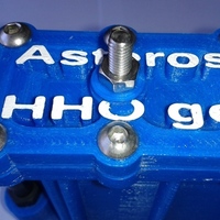 Asteros B708a 3d printed Hydrogen Generator - Thumbnail 3