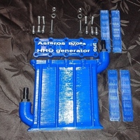 Asteros B708a 3d printed Hydrogen Generator - Thumbnail 4