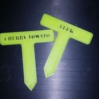 Planter signs, Small signs, Super when starting seeds indoor. - Thumbnail 2