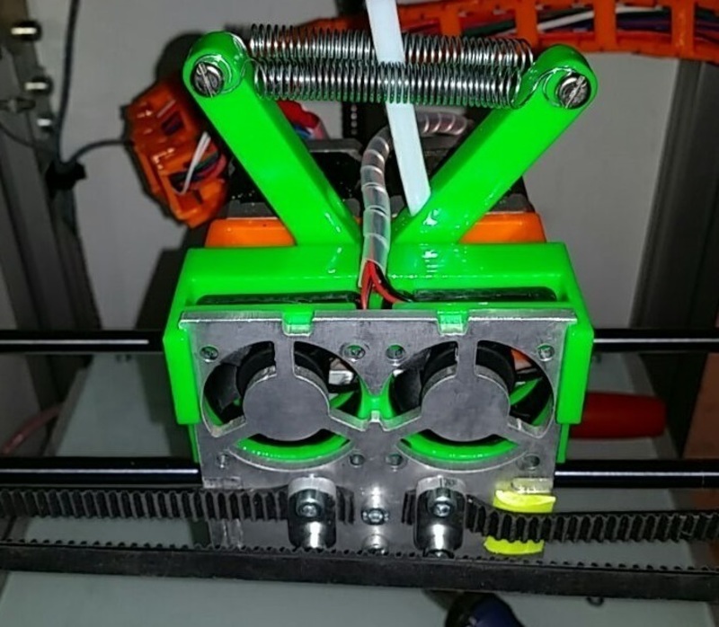 Snap on fan holder for Creatr and XL - final version