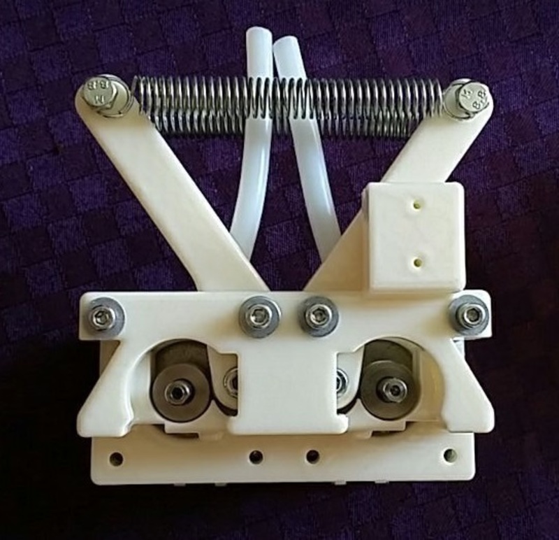 Spring loaded extruder mod for Creatr dual exstruder -V5 final v