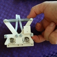 Spring loaded extruder mod for Creatr dual exstruder -V5 final v - Thumbnail 2