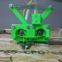 Spring loaded extruder mod for Creatr dual exstruder -V5 final v - Thumbnail 6