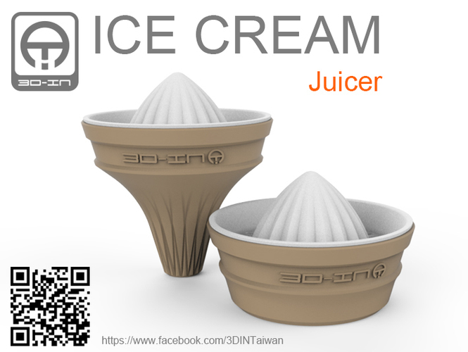 Ice cream juicer 3D Print 107726