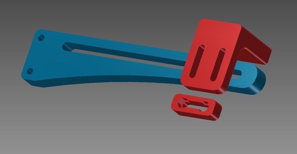 GPU bracket - minimal/simple - by Artesian3D 3D Print 107739