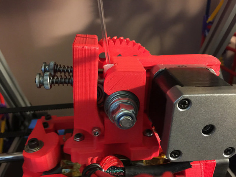 PROTOTYPE half-tested Captive Nylon/T-Glase Extruders -- for sho
