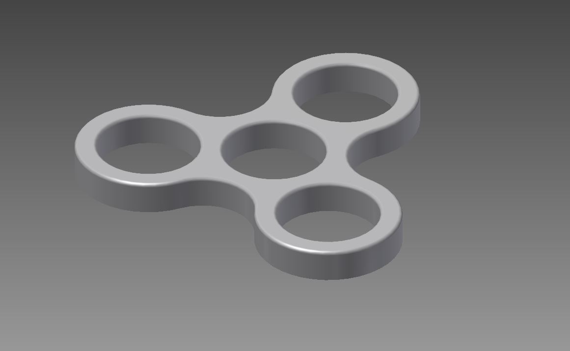 3D Printed Fidget Toy Hand Spinner