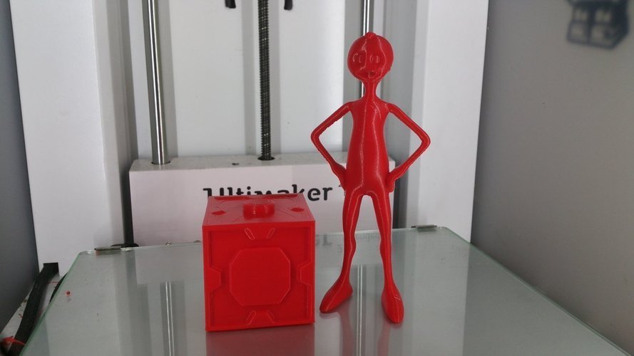 MR. MEESEEKS (v1) and Meeseeks Box (final) 3D Print 107762