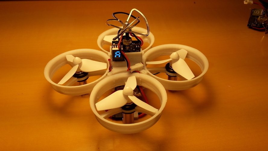 Tiny Whoop 68mm polycarbonate cross fashion 3D Print 107912