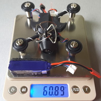 Micro Quad-racer 2S 90mm polycarbonate - Thumbnail 5