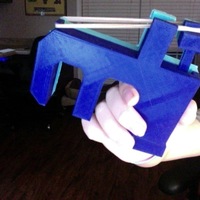 Small Rubber band gun no assembly required 2.6 (.stl file now) 3D Printing 108021