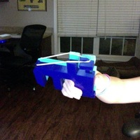 Rubber band gun no assembly required 2.6 (.stl file now) - Thumbnail 2