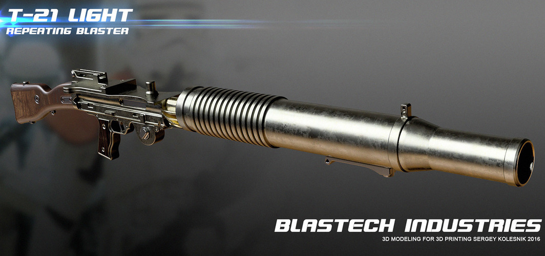 T21 light repeating blaster 3D Print 108063