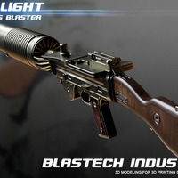 Small T21 light repeating blaster 3D Printing 108066