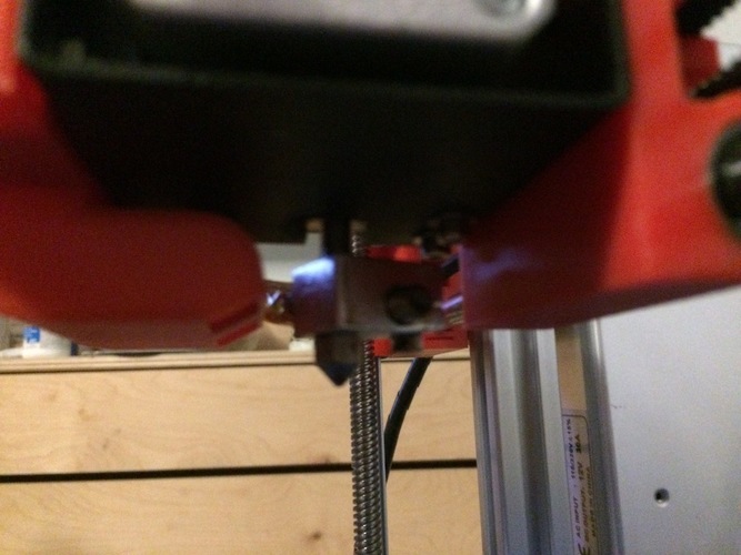 Modified Parts Fan Shroud - Max Micron and other Prusa i3 3D Print 108096