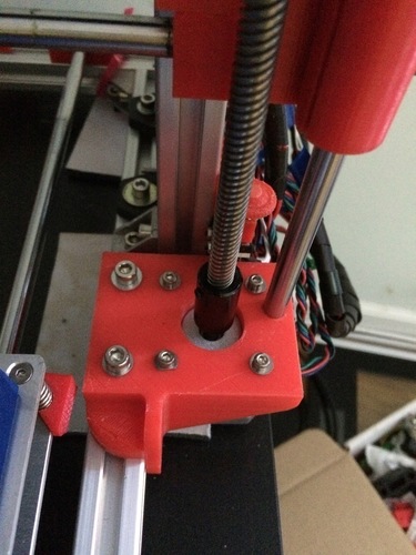 Z Motor Mounts (Max Micron and other Prusa i3 clones) 3D Print 108105