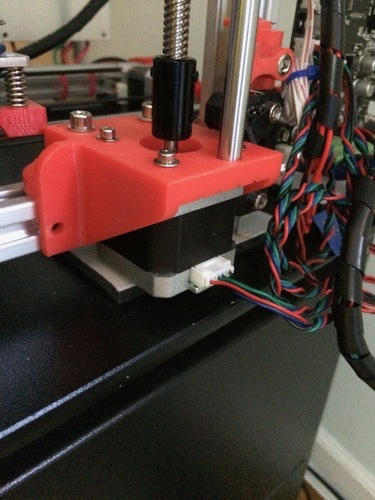 Z Motor Mounts (Max Micron and other Prusa i3 clones) 3D Print 108106