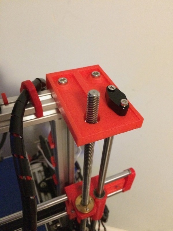 Z Axis rod/screw support