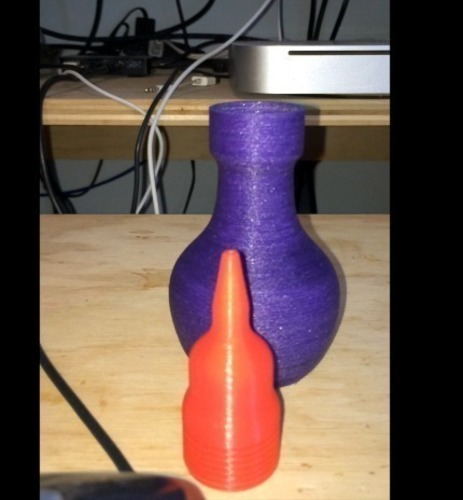 Vase, squeeze bottle thingie and nozzles 3D Print 108126