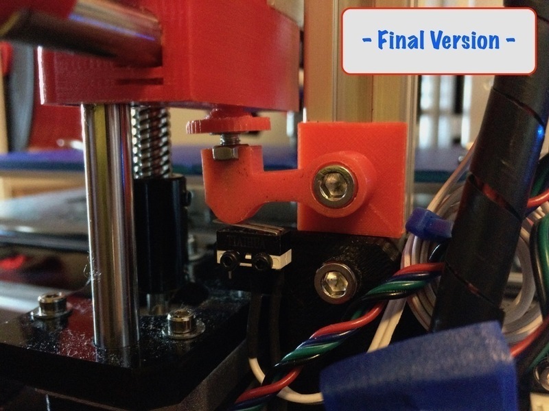Z stop Adjuster  - Max Micron (Prusa i3 clones) 