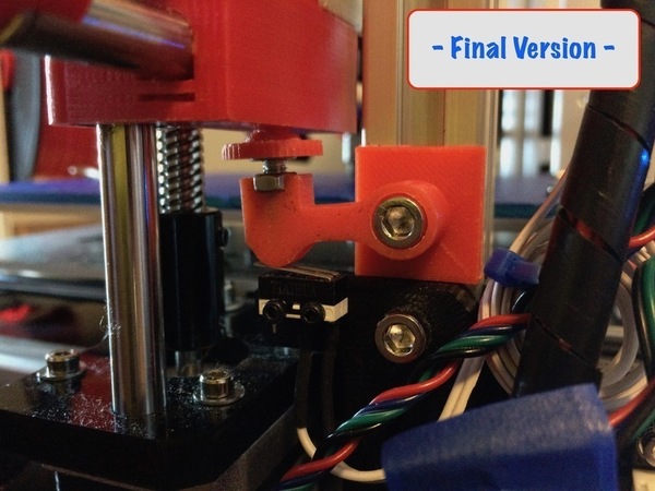 Z stop Adjuster  - Max Micron (Prusa i3 clones) 