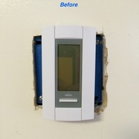 Simple thermostat wall trim plates - Thumbnail 4