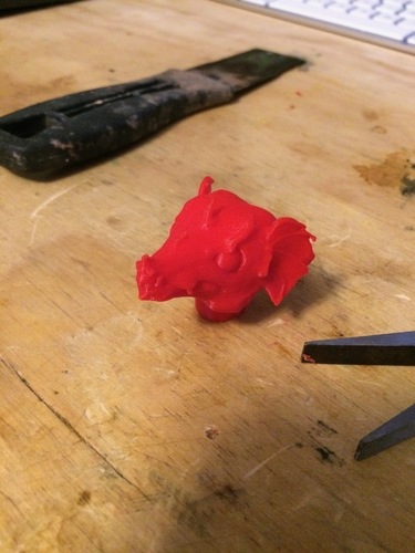 Dragon Head 3D Print 108148
