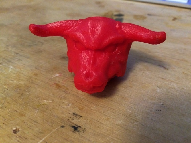 Minotaur head 3D Print 108149