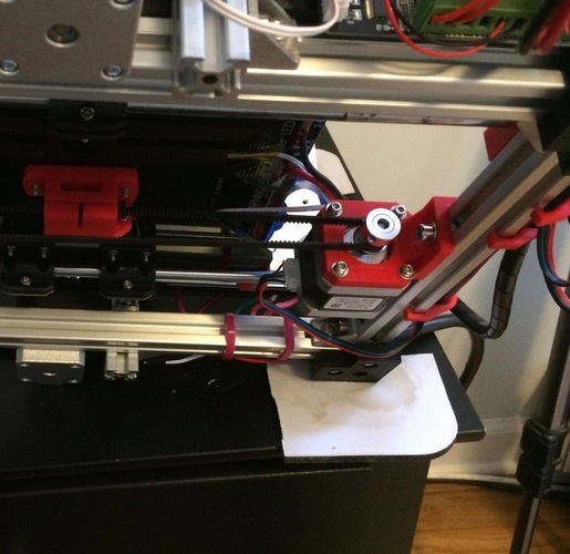 Improved Y Motor mount for Prusa i3 Clone (Max Micron and others 3D Print 108188