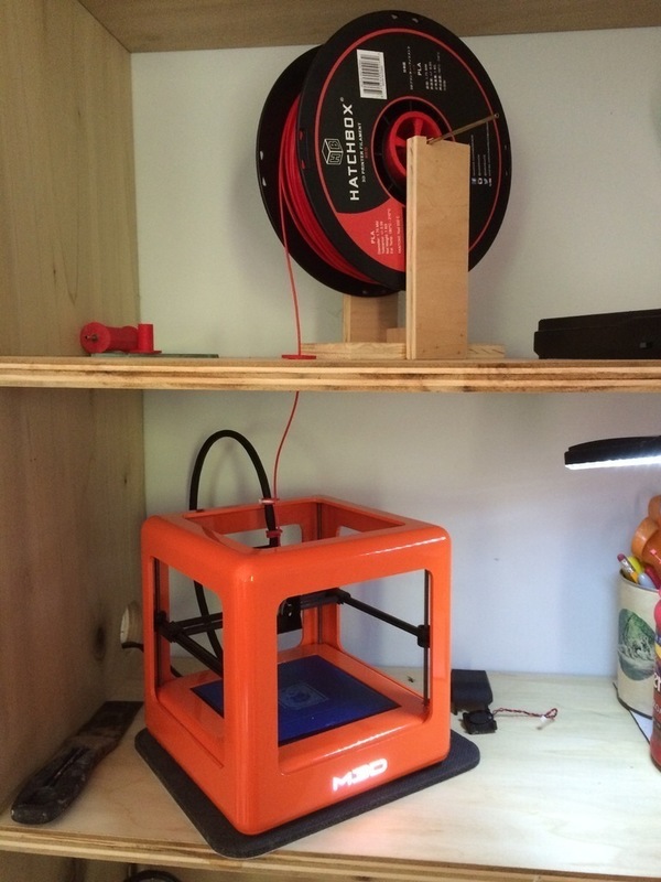 Through Shelf Filament guide