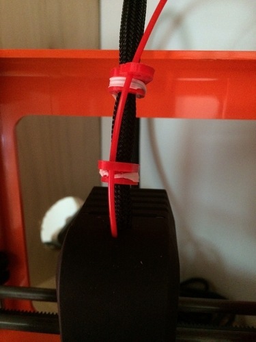 Micro 3D Tie Wrap Filament guide 3D Print 108214