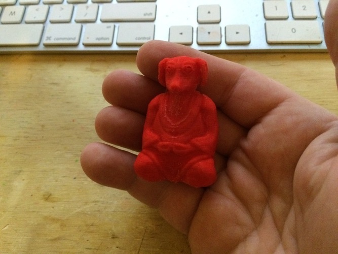 Buddha Dog 3D Print 108216