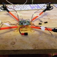 YiZhan/JJRC X6 body-15º rise arms-anti Vibe Mount - Thumbnail 4