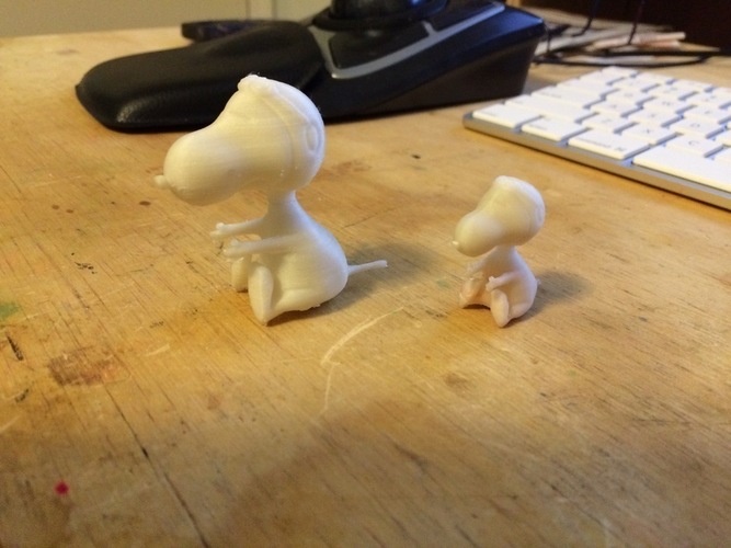 Snoopy Flying Ace 3D Print 108239
