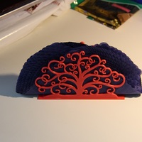 Small Tree of life napkin holder 3D Printing 10824
