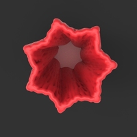 Voronoi Web Vase - Thumbnail 6