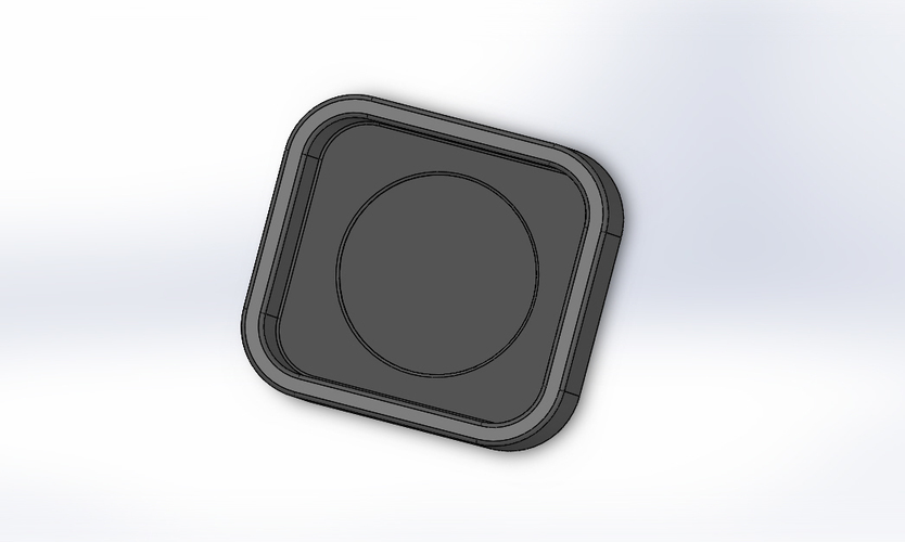 GoPro5 Lens Cover 3D Print 108320
