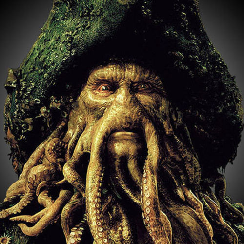 Davy Jones Octopus Man 3D Print 108357