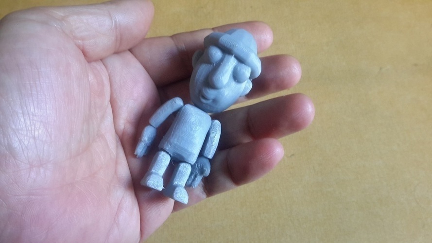 3D Jointed Character " Doldori" 3D Print 108368