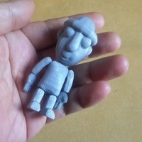 3D Jointed Character " Doldori" - Thumbnail 4